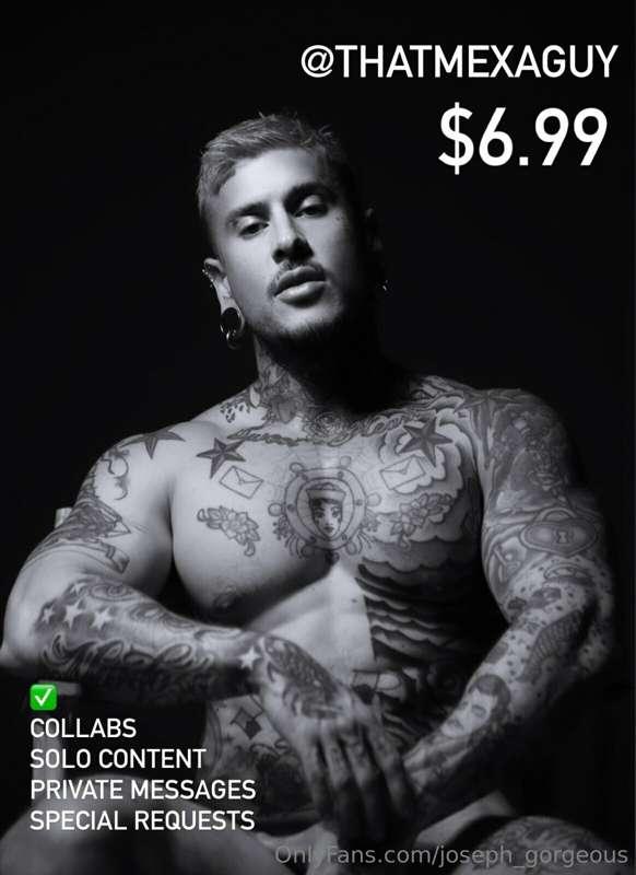 @THATMEXAGUY 🔥 
$6.99 No PPV / Full collabs in feed / Open c..