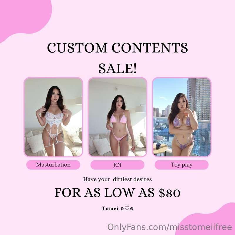 ***Request your dirtiest desires for as low as $80***❗
This ..