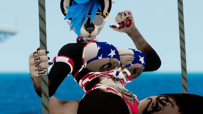 Happy 4th of July you fucking degenerates~
Have 33 ridiculous photos of a goth bitch rocking colors XD
#FYP #Furry #america #tits #ass #pussy #bikini 