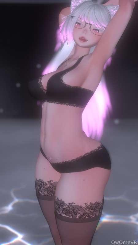 Want me to take off more?💕

All my stuffs: https://linktr.ee/OwOmeVR

#hentai #anime #vtuber #lewdtuber 
#ass #lewd #nsfw #nude #fyp #abs #free