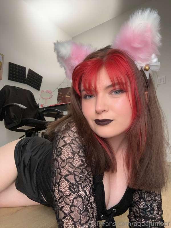 It’s not a furry, it’s an emo cat