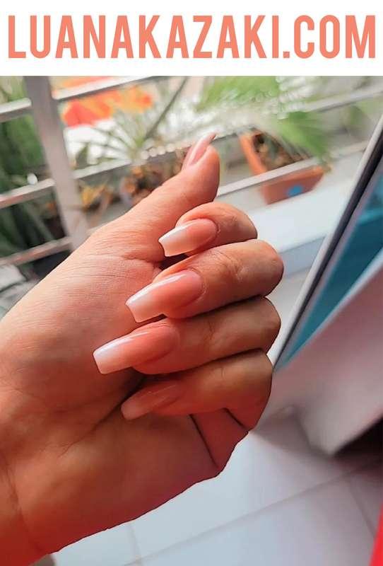 Gostou do novo modelo das minhas unhas? 💅🏻