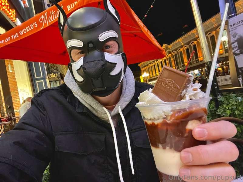 I used some of your tip moneys and tried Ghirardelli hot fud..
