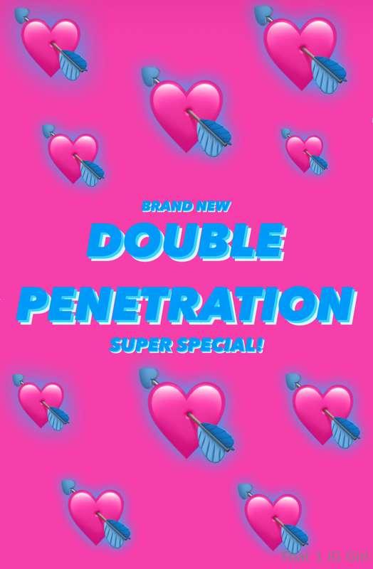 💘🤍 DOUBLE PENETRATION!! 🤍💘  ✨💘 OFFICIALLY MY BIGGEST BRAND N..