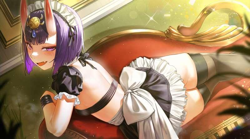 [R-18] Shuten Douji Maid + NSFW variations