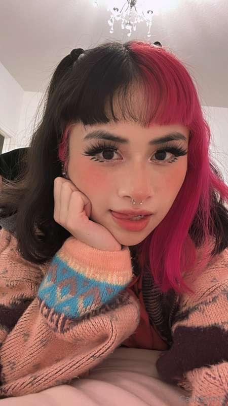 Swipe for ahegao selfie 🤭💖
