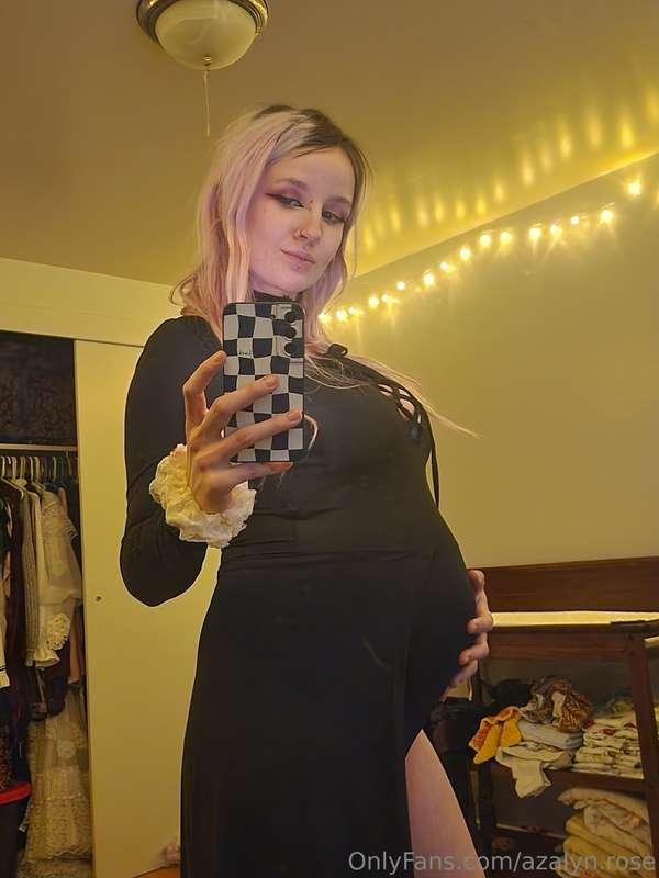 five more weeks of pregnancy footage at the most left! it's ..