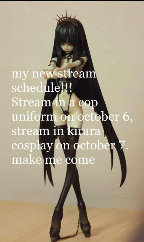 my new stream schedule!!!
October 6 stream in police uniform, October 7 stream in Kirara cosplay.
make me come🐈‍⬛
 Stream will be held at 8:00 p.m. Moscow time