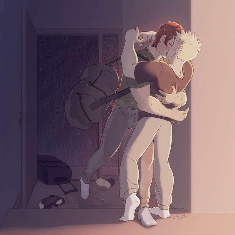 #krbkkisses Day 12 Kiss in the Rain