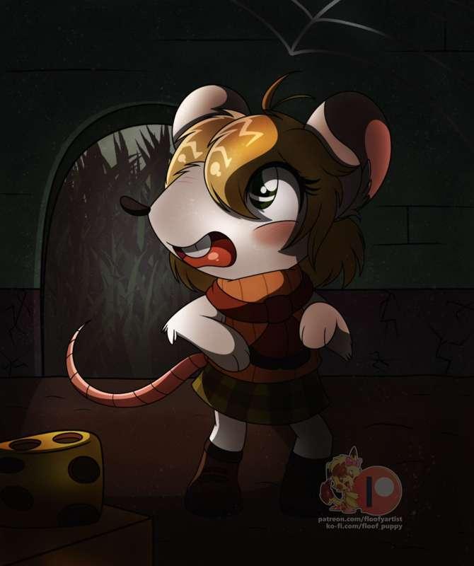 Mousy mouse in peril~