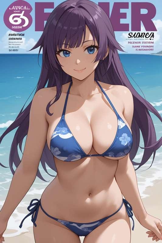 Hitagi Senjougahara - Bakemonogatari NSFW Photobook