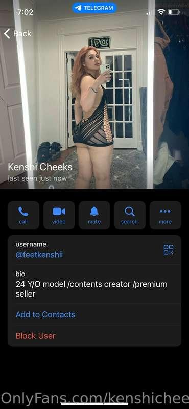 I DO NOT USE TELEGRAM. THIS IS NOT ME. DONT GET SCAMMED.
