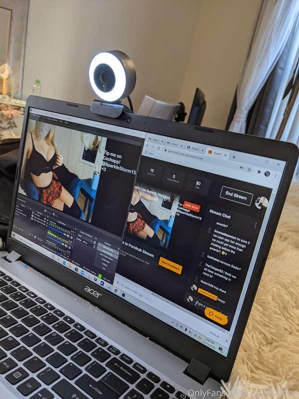 Doing a surprise Pornhub Awards afterparty live sex stream R..