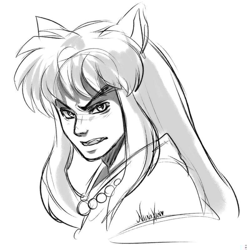 🖤Inuyasha🖤 Quick doodle