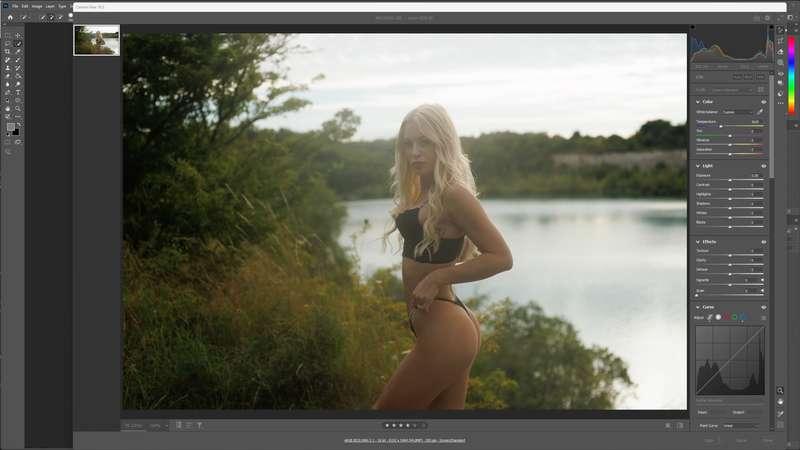 Milla Nielsen  - Blue Lake :Edit session 1