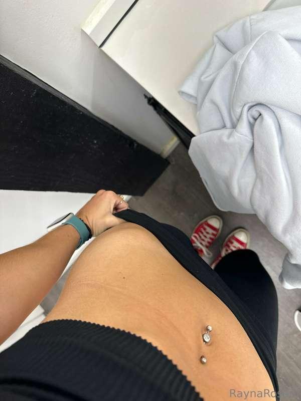 No panties, as always ;)