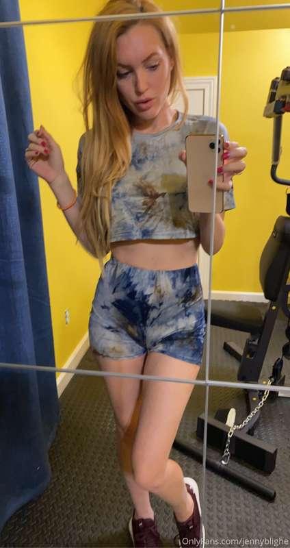 Still a little sick but I’ve been in the gym a bit doing wha..