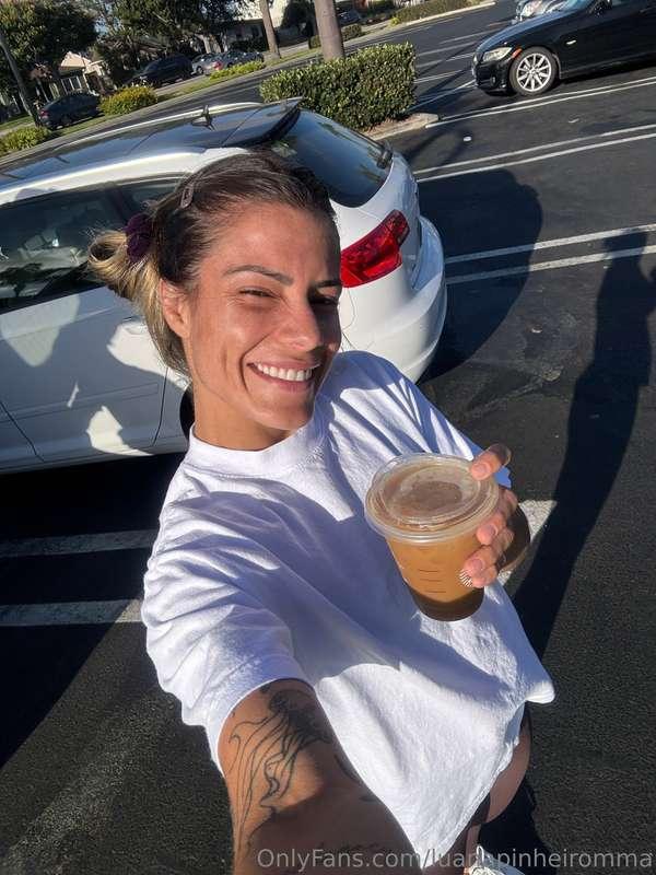 I love iced coffee with almond milk! Let’s go to second roun..