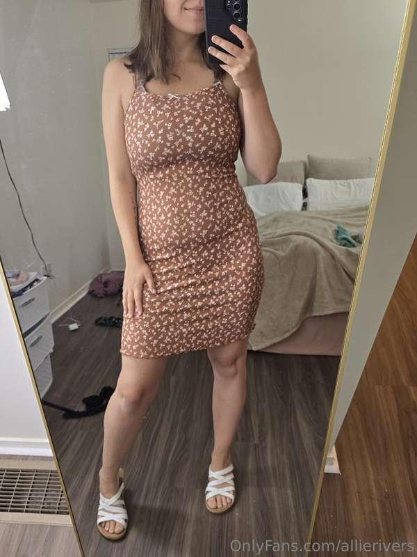 Deciding how I feel about this dress, I think I like it bett..