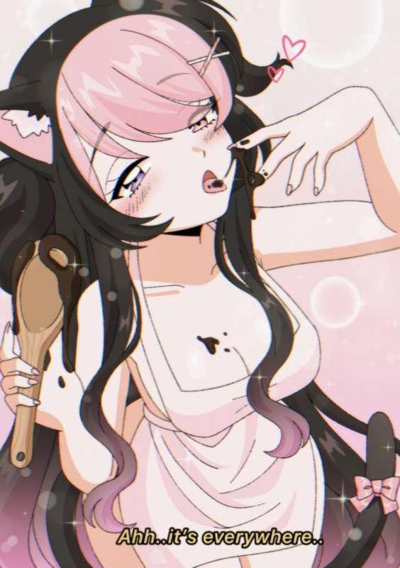 strawb sexy vday art 🍫👀