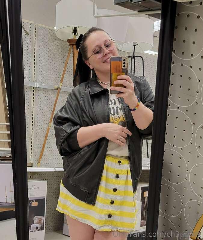 Had to buy a mirror at target so I could take sexy selfies f..