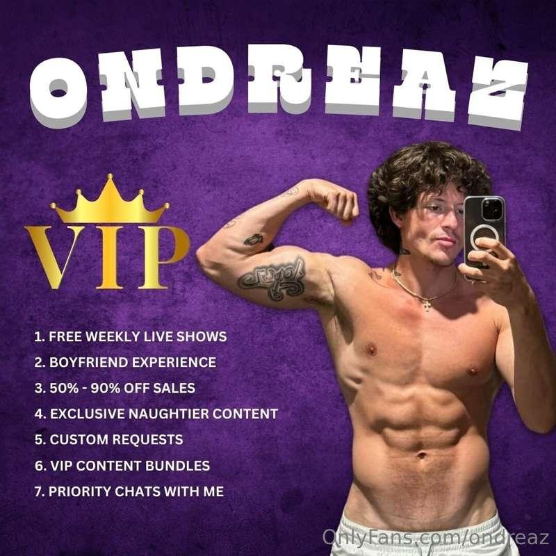 📣 Only $3 to become a VIP today 😈 https://onlyfans.com/ondre..