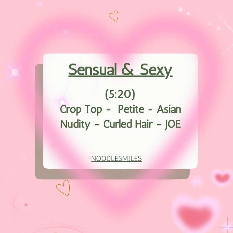 NEW Video!✨ *(Solo - 5:20)* $50 “**Sensual & Sexy** 💖” Let m..