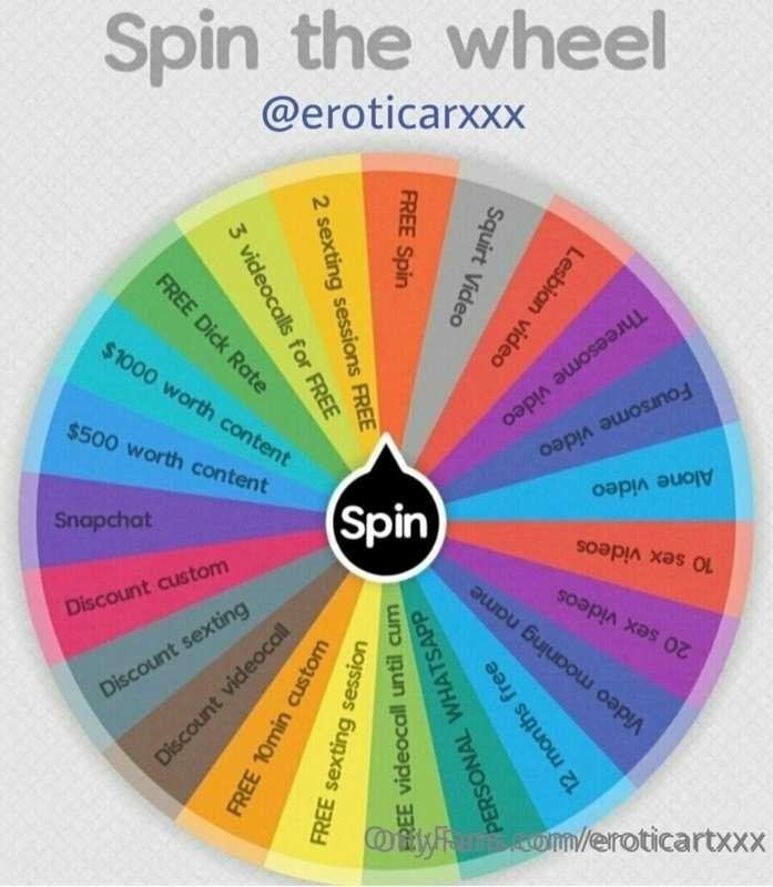 Nueva Ruleta 🆕️

🔥ely spin tiene recompensa 🎁

🎫1 𝙎𝙋𝙄𝙉 $ 15
..