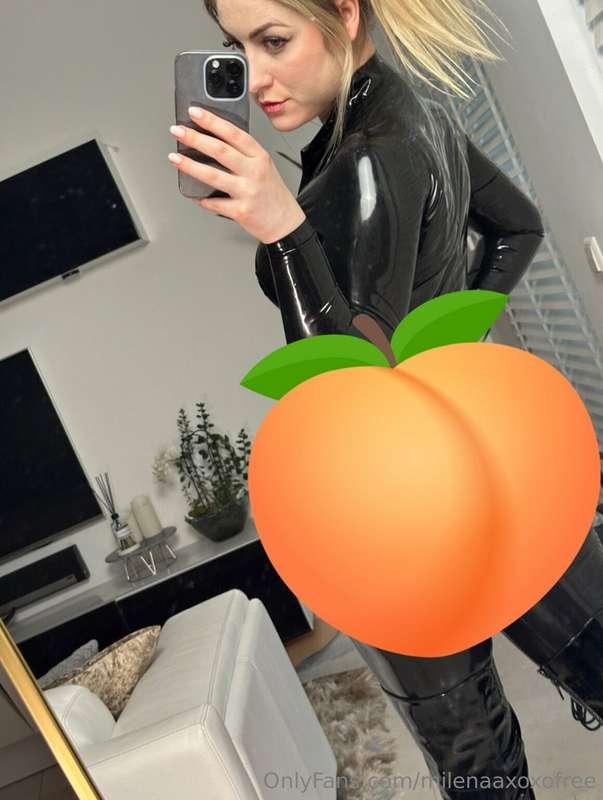 What about that Big Juicy A$$ in Tight Shiny Latex Catsuit? ..