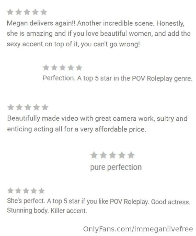 Some of your reviews after watching the exclusive videos ava..