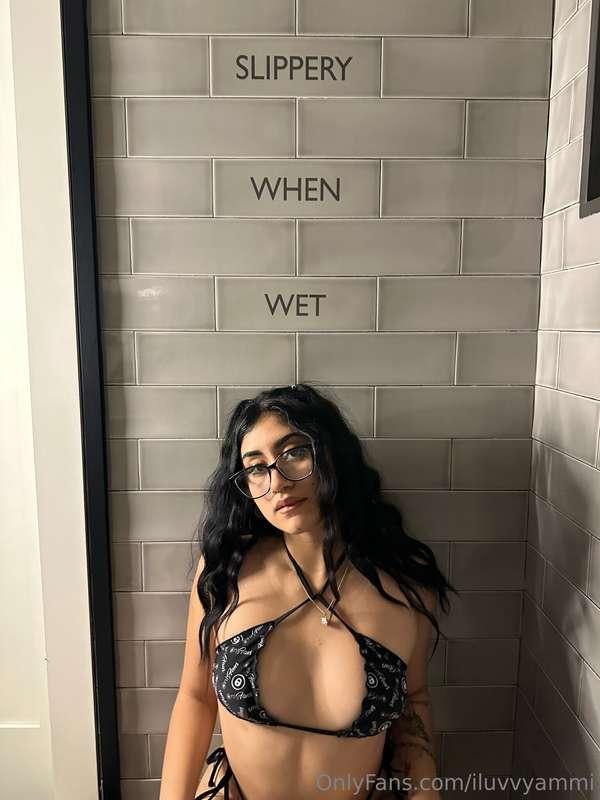 extra slippery 💦 