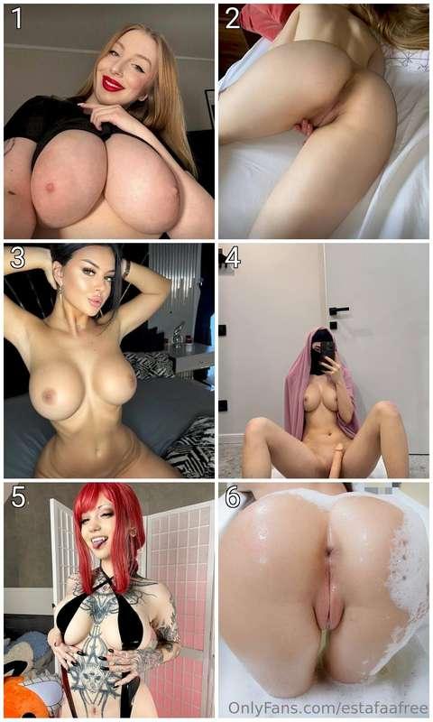✨ SUBSCRIBE TO MY BESTIES FOR AMAZING DEALS!1. 💦🔥 @candy_emm..