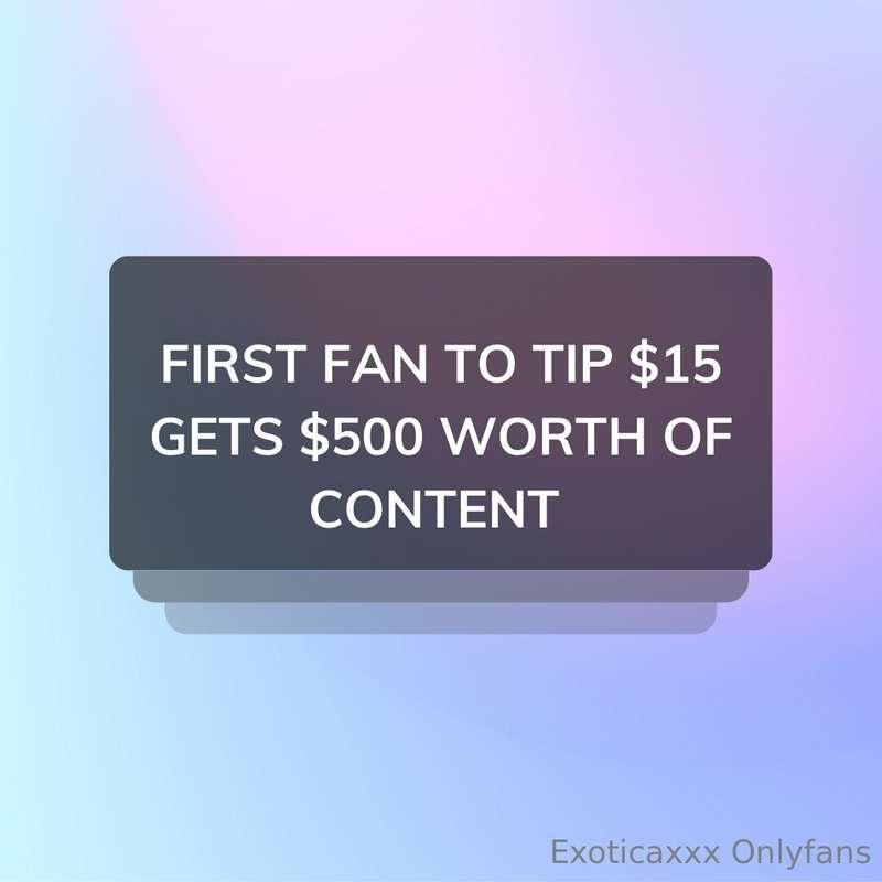 First to drop $15 wins my $500 worth bundle 🔥 hurry, daddy, ..