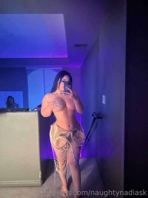 Titties never stay contained once I get home from a night ou..