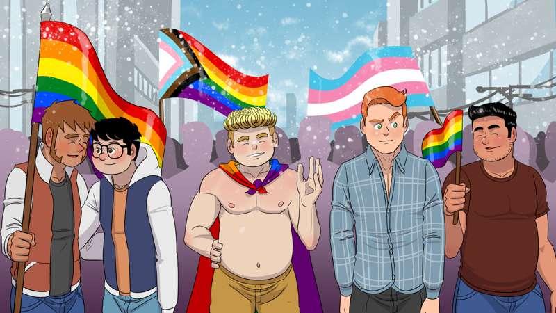 Pride Month Illustration 2023