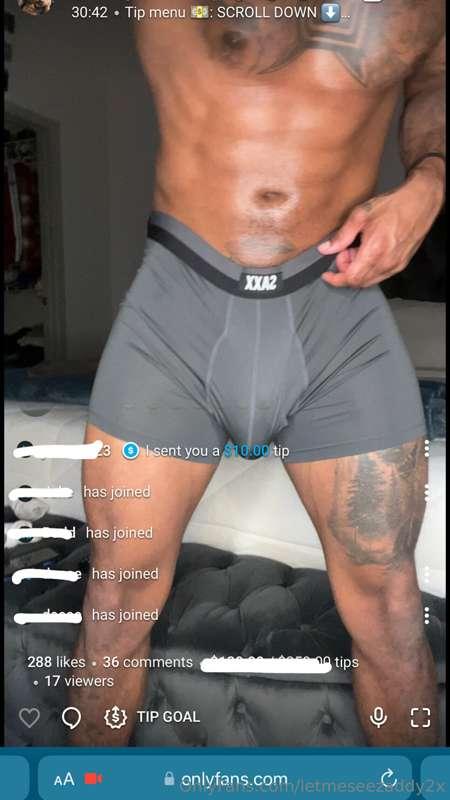Had so much fun on live last night I just might go again tod..
