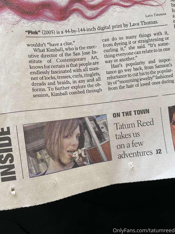 SF Chronicle article about me