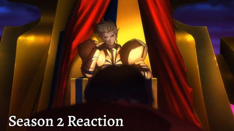 Fate/Zero Season 2 Timer reaction!