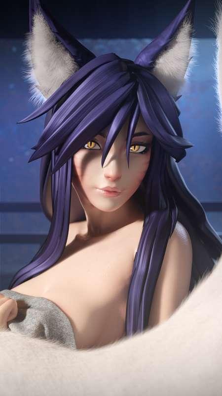Ahri renders 4K