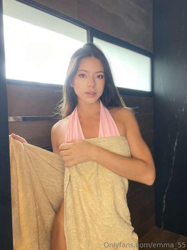 towels coming off eventually if you dm me…