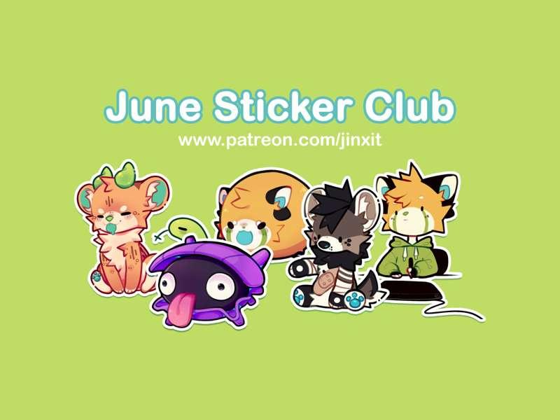 June Sticker club