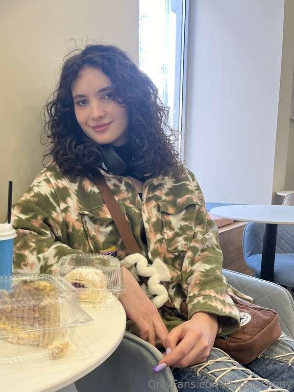 Today I spent the day at my favorite café, enjoying the trea..
