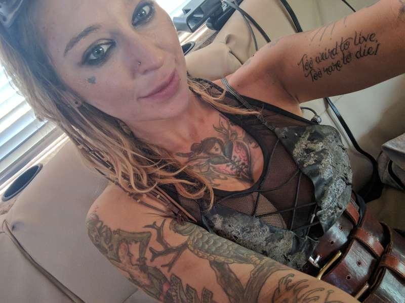 A little bts photo before I did my first DP.