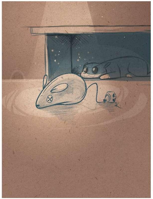 Mouse Hunt Print
