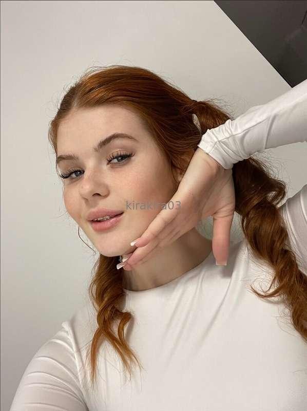 Cutie redhead @skarlet_me is waiting for you on her page for..
