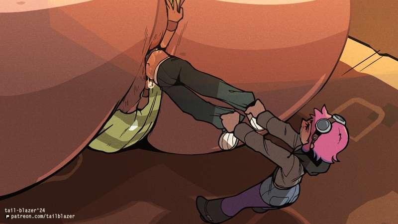 Kim Pine Update! (WIPs/GIFs)
