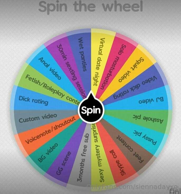 💋🎡 SPIN THE WHEEL IS BACK! 🎡💋
We had SO much fun with Spin T..