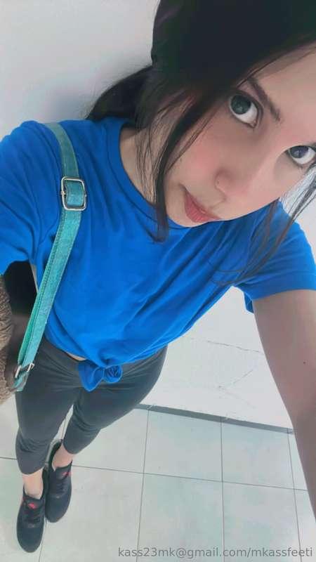 Today I started a the gym 💪🩵 I’m very nervious, send me moti..
