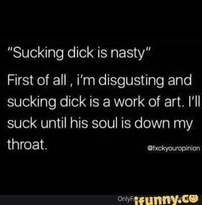 Sucking cock is one of my most favorite things to do. 💦💦🍆🍆💋💋