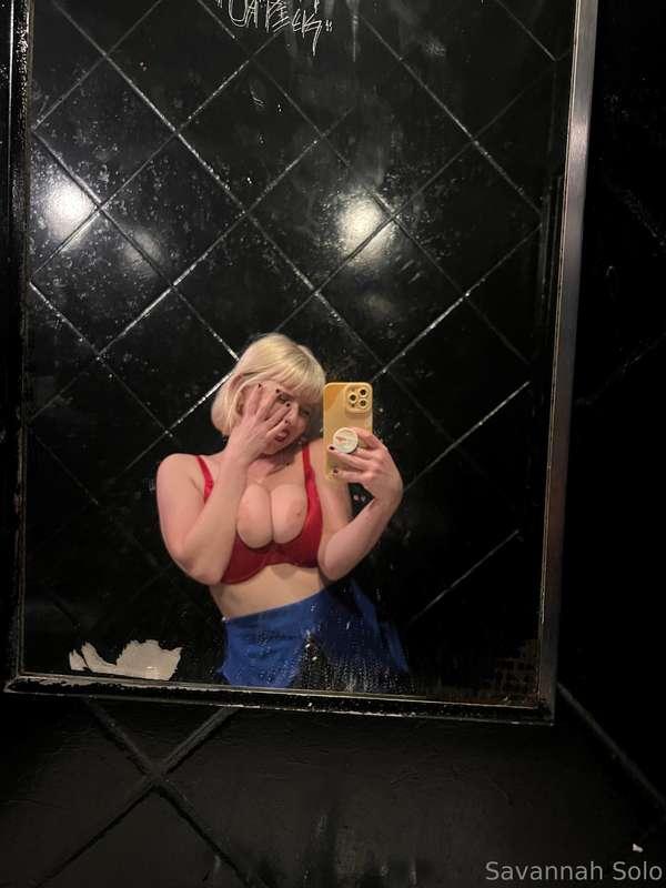 If you saw me on Bourbon Street last night no you didn’t